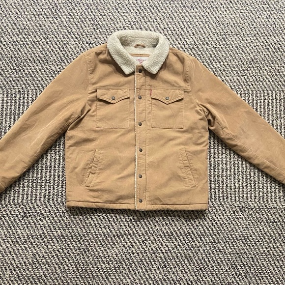 Levi's Other - ‼️Limited Time Offer‼️ Levi's Men's Corduroy Sherpa Trucker Jacket